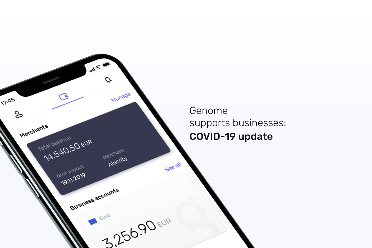 Genome supports businesses: COVID-19 update