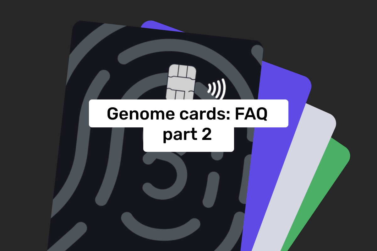 Genome cards, part two: card features