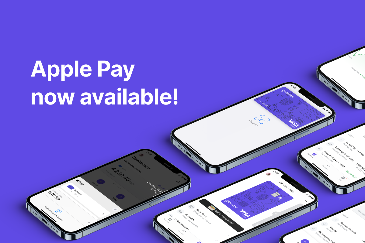 Genome introduces Apple Pay for personal and corporate cards