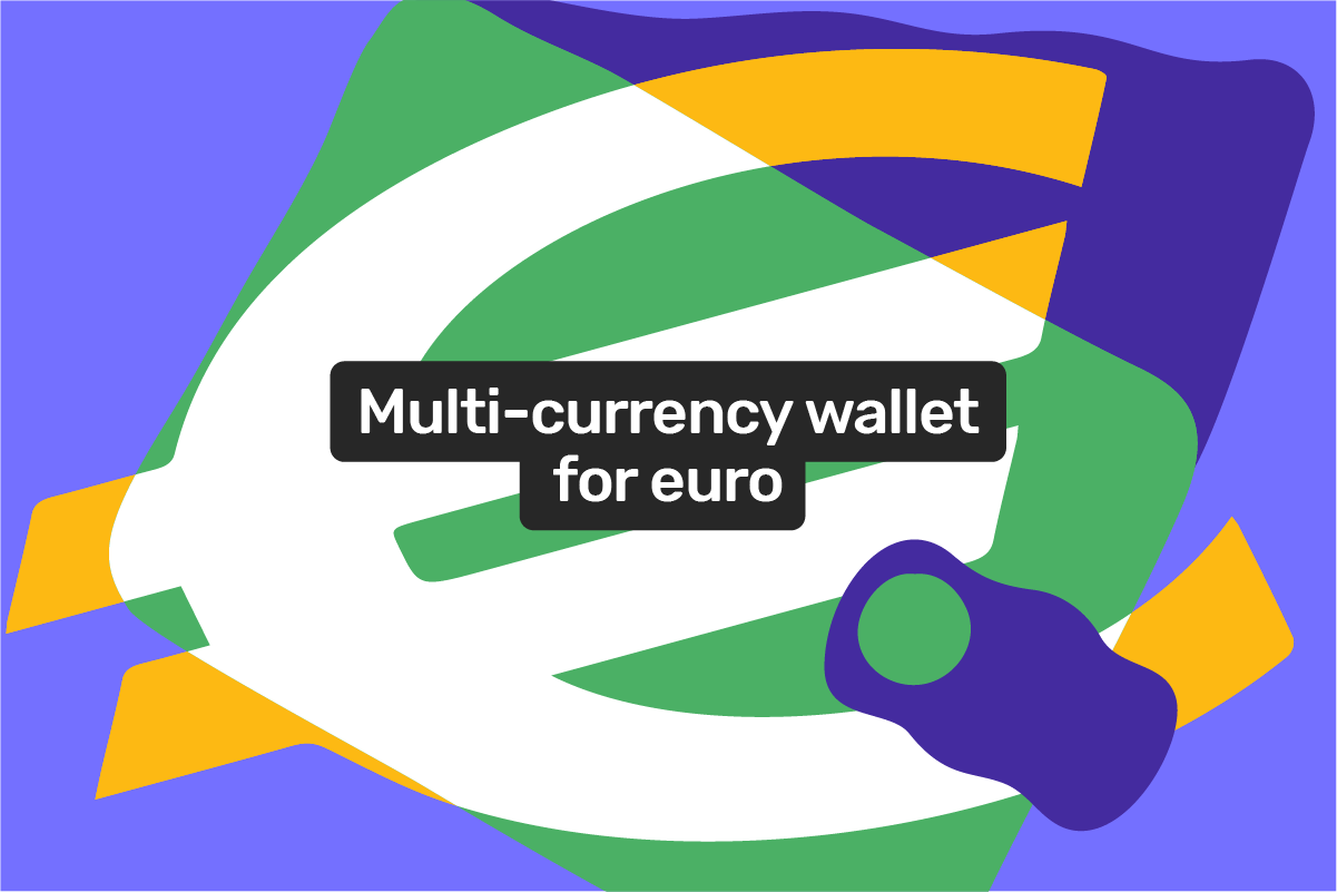 Multi-currency online wallets for the euro currency