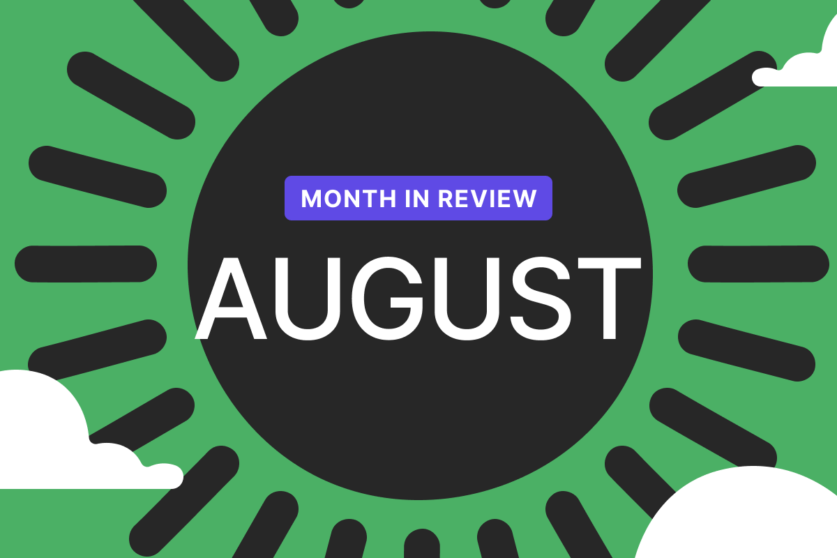 Genome's month in review: August 2024