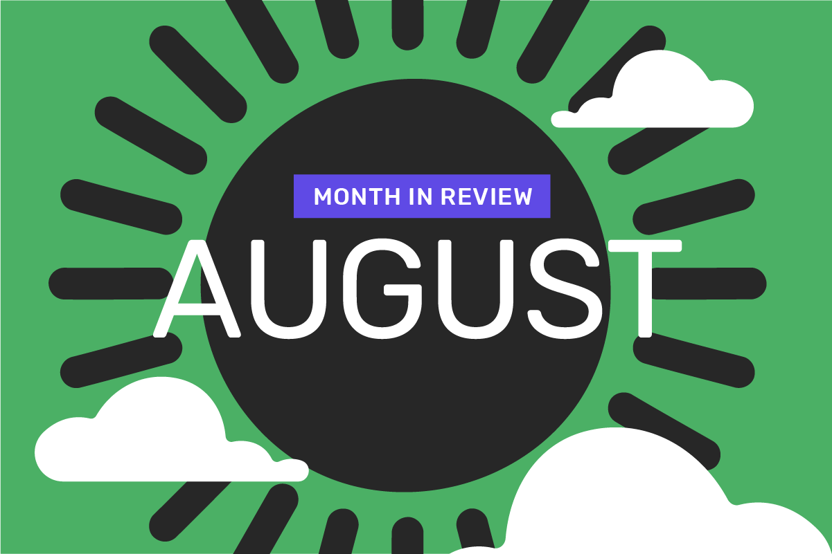 Genome’s month in review: August 2021