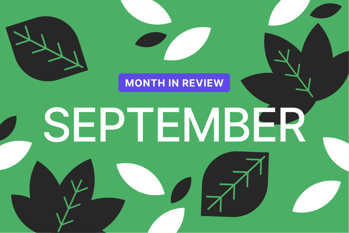 Genome's month in review: September 2024