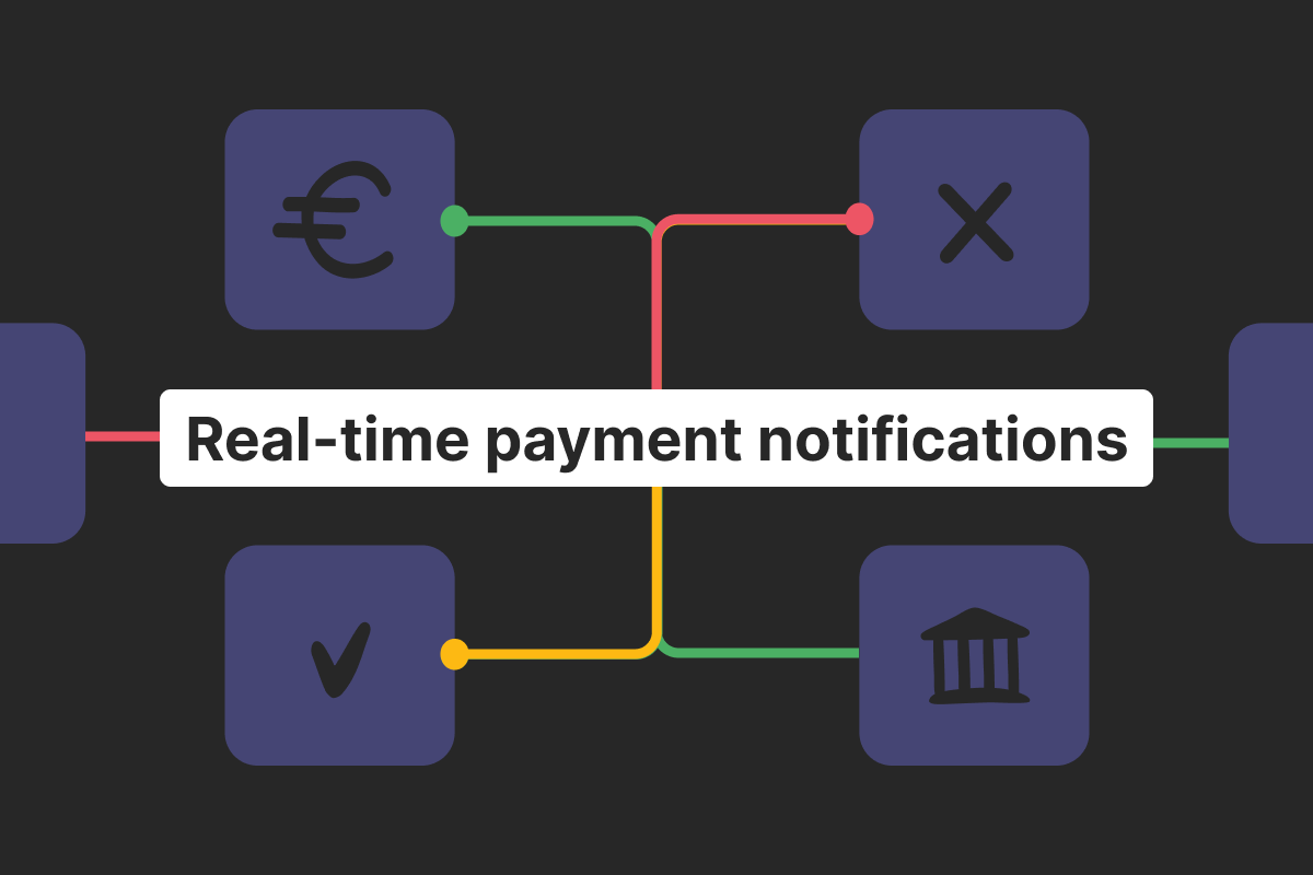 Real-time payment notifications for businesses: know about client transfers instantly!