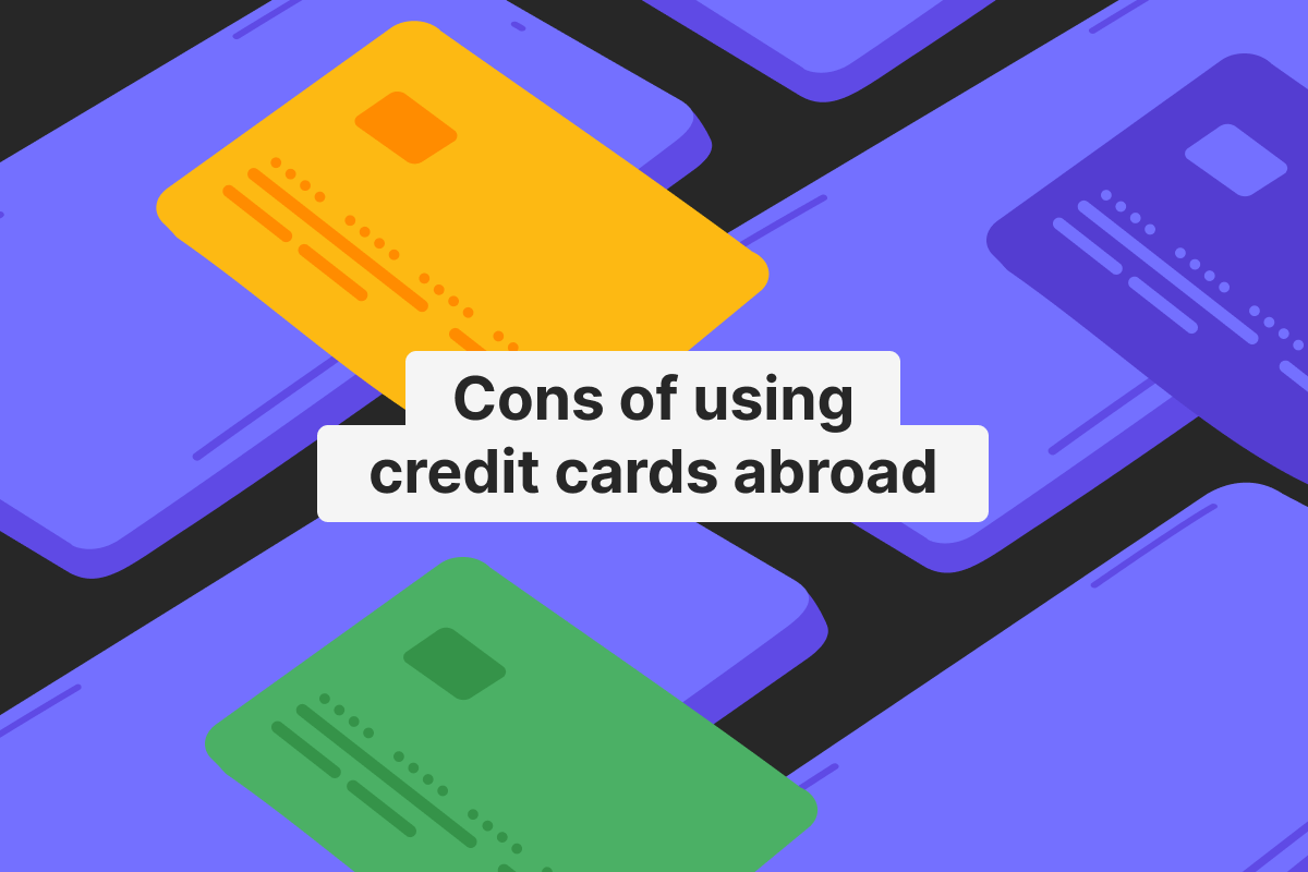 Hidden fees and other risks: the disadvantages of using a credit card abroad