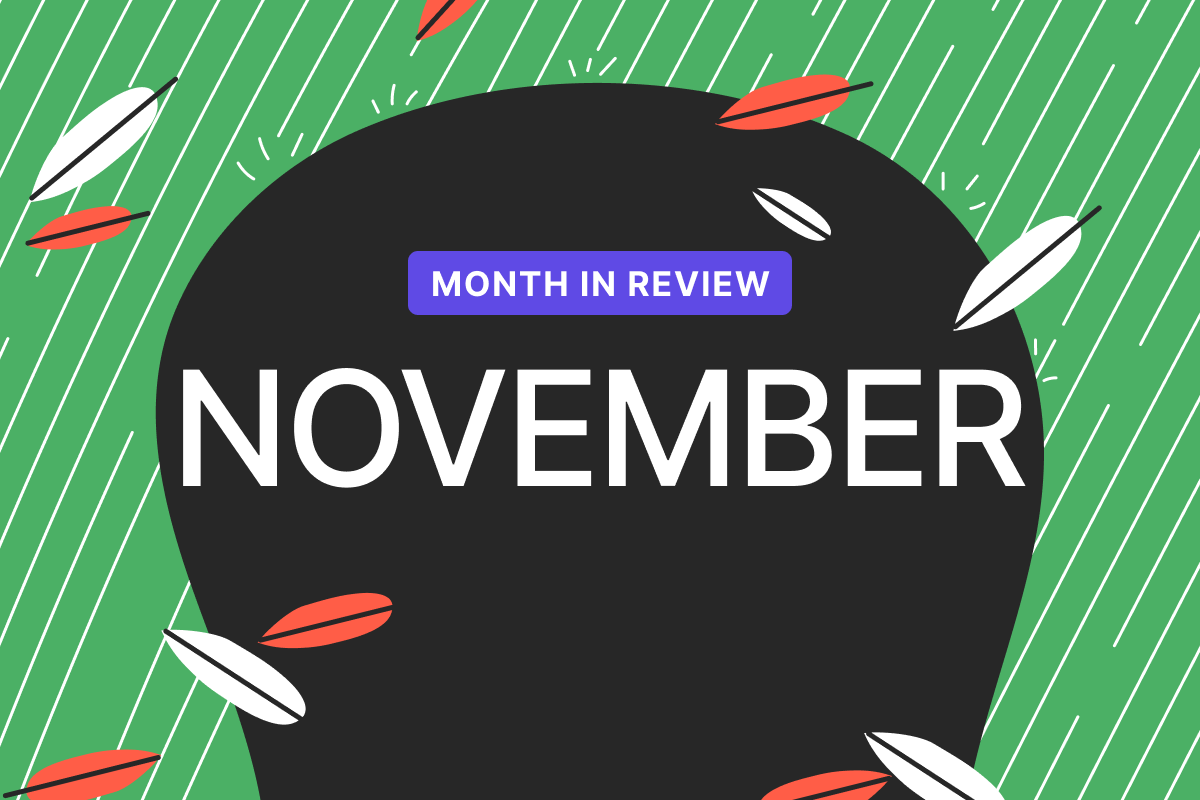 Genome's month in review: November 2024