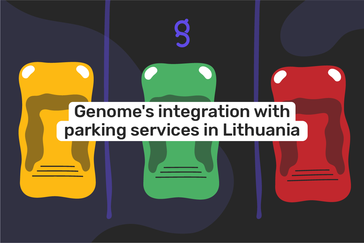 Genome's integration with parking services in Lithuania