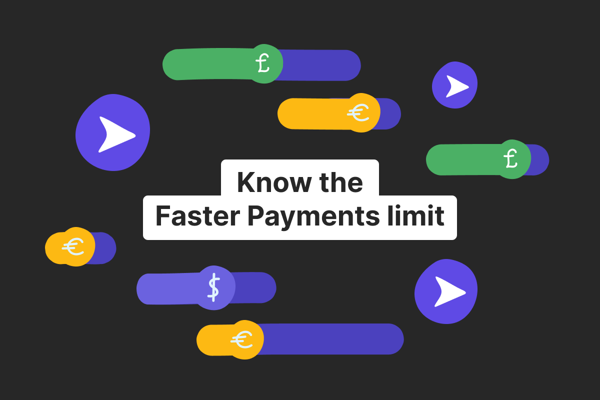 What is the Faster Payments limit, and how does it affect business transfers?
