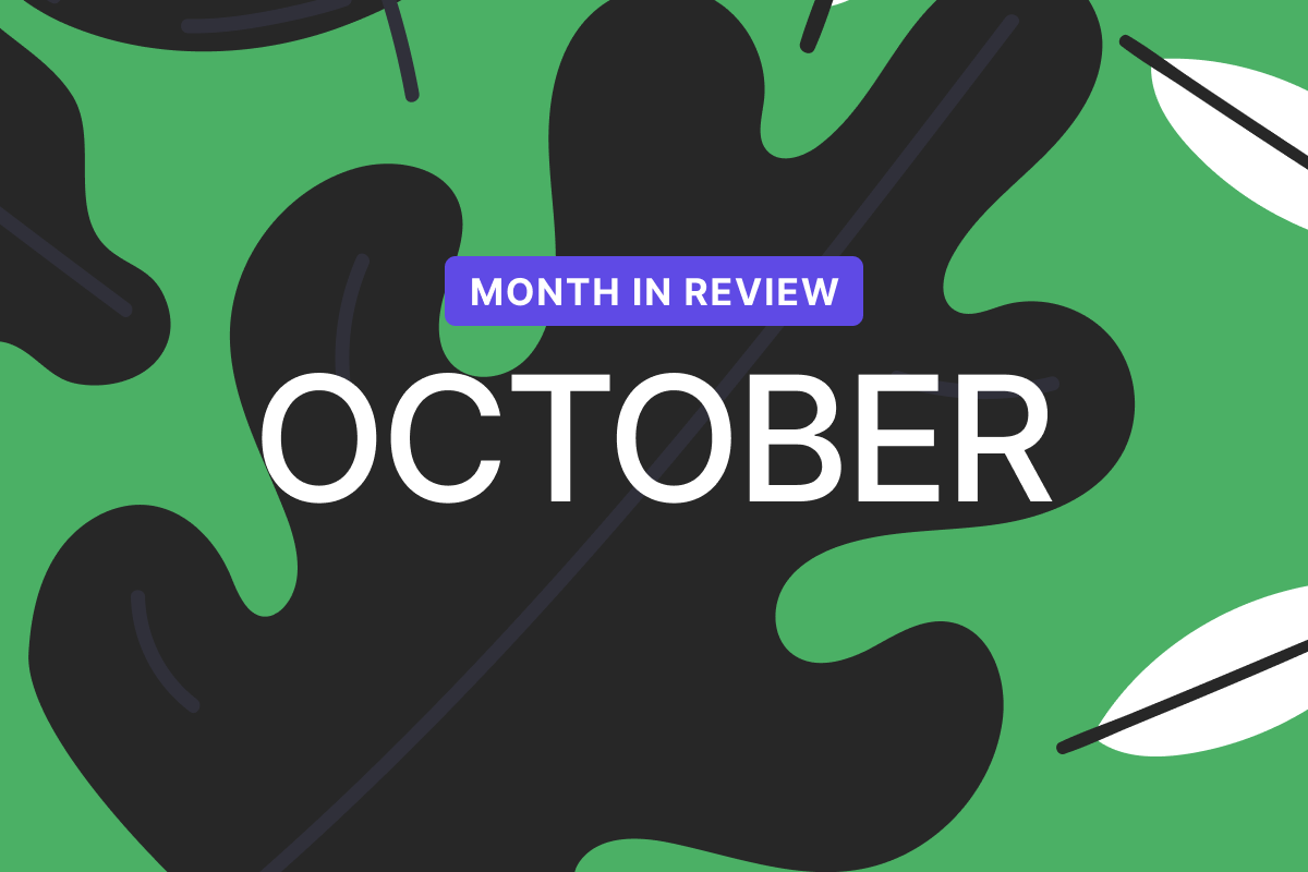 Month in review: October 2026