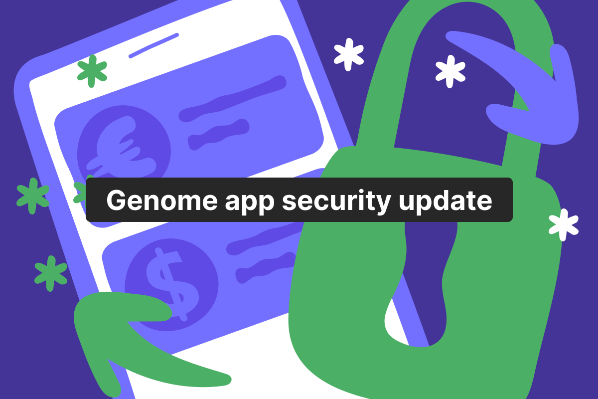 Genome brings a major security-related update to its app
