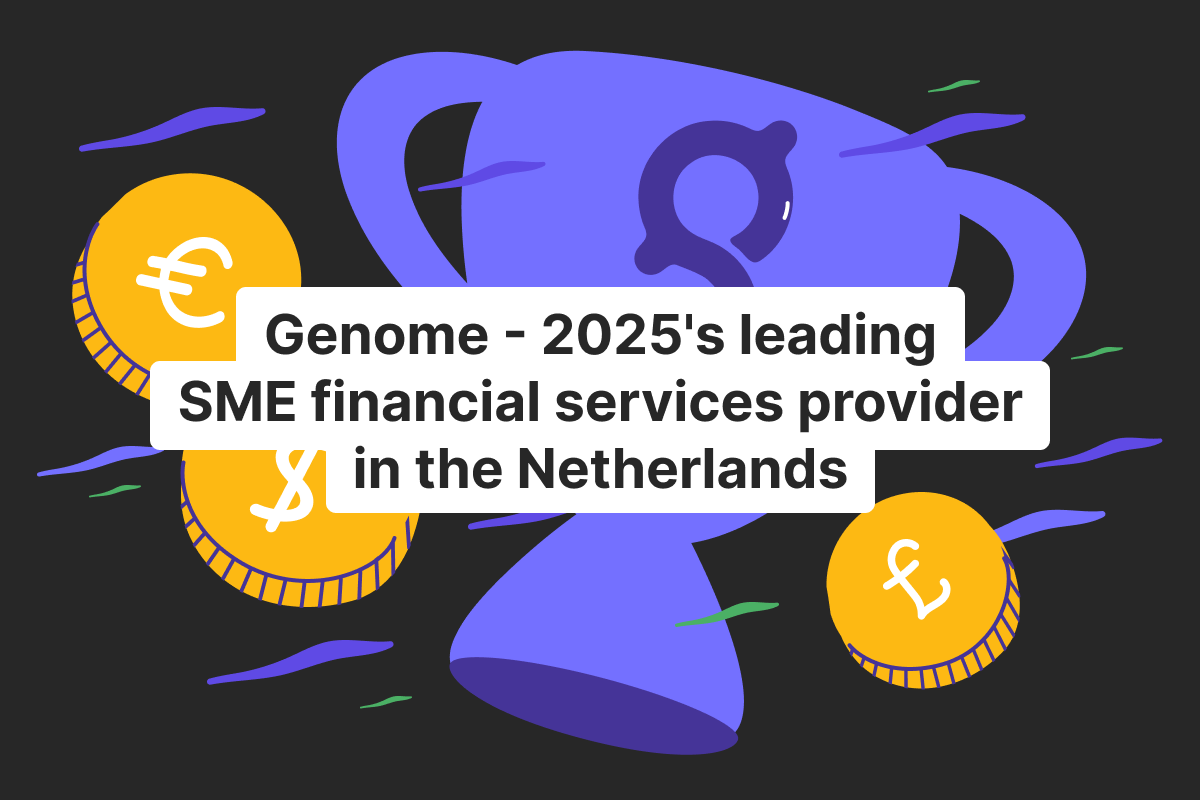 Genome wins 2025 Leading Small Business Financial Services Provider award in the Netherlands
