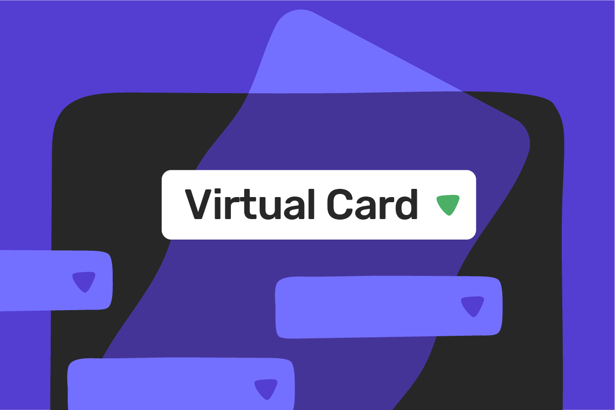 What is a virtual card?