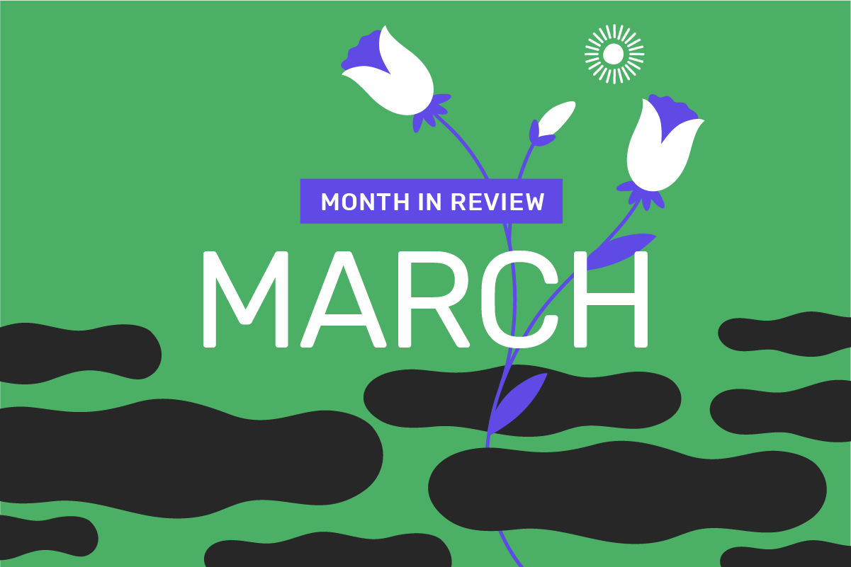 Genome’s month in review: March 2022