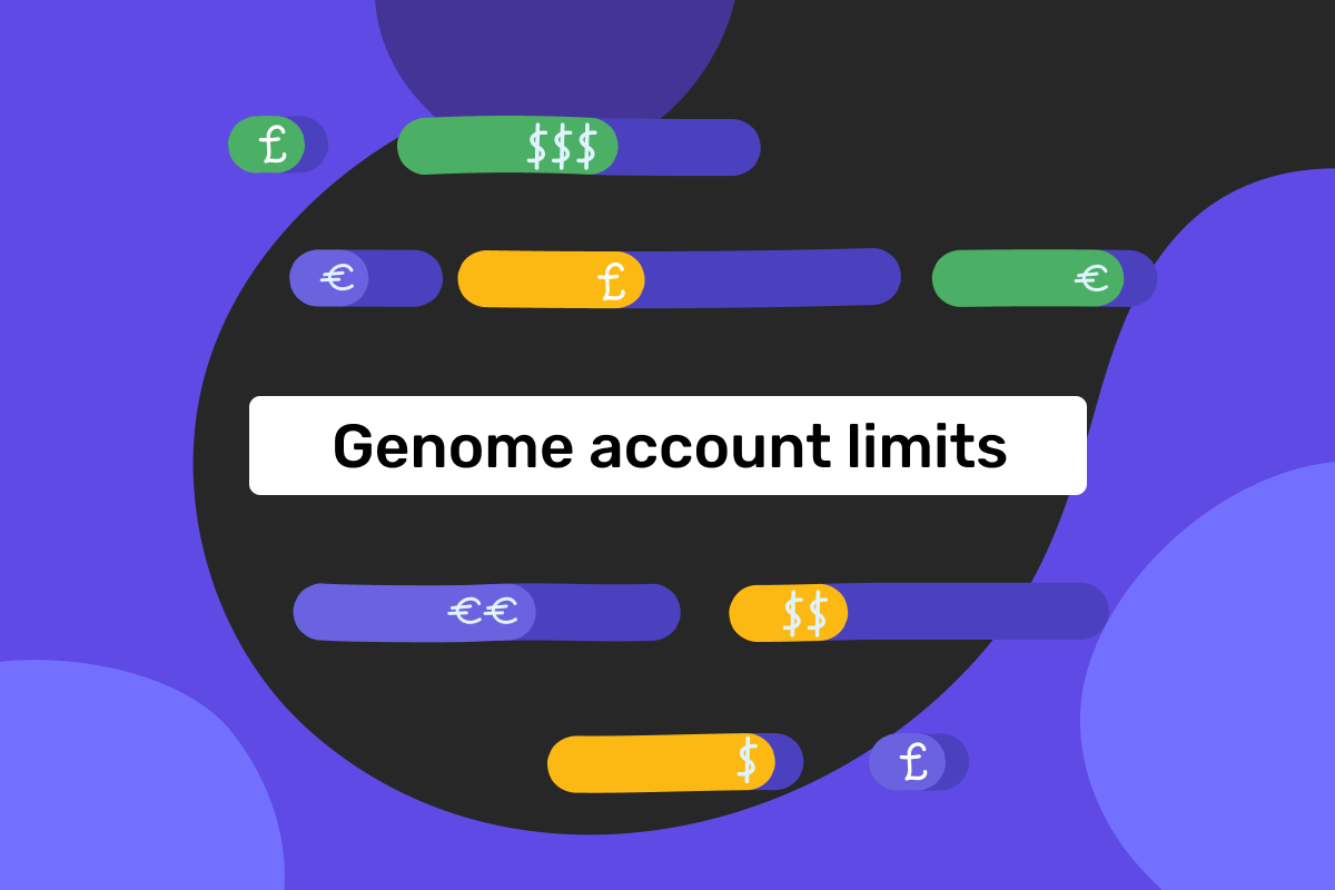 Genome’s transfer limits for individuals and businesses: FAQ