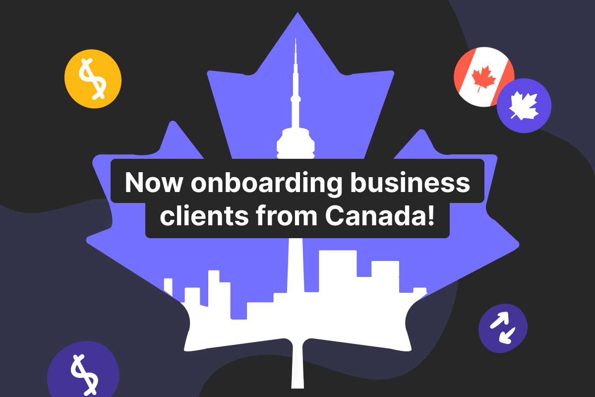 Canadian businesses can start business wallets inside Genome!